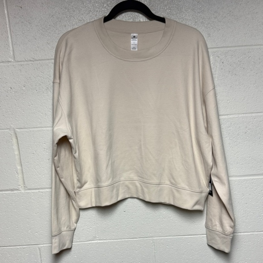 90 Degree By Reflex Cream Sweatshirt